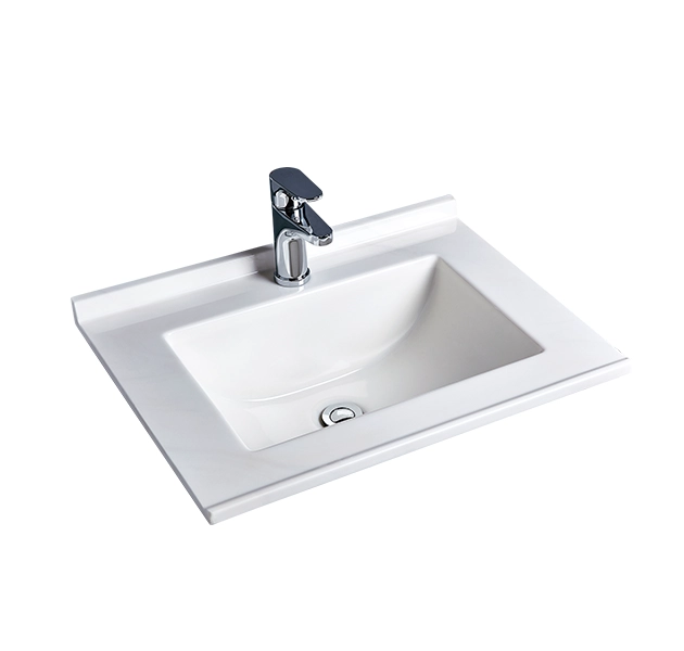 訂製白灰紋人造石檯面盆WAT15-60 F8055 - OVOtoilet 京典衛浴｜新世代