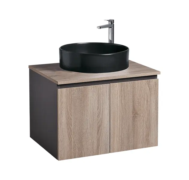 檯面式臉盆盆櫃組L6702 WX13-70S H70-5 F8057L - OVOtoilet 京典衛浴