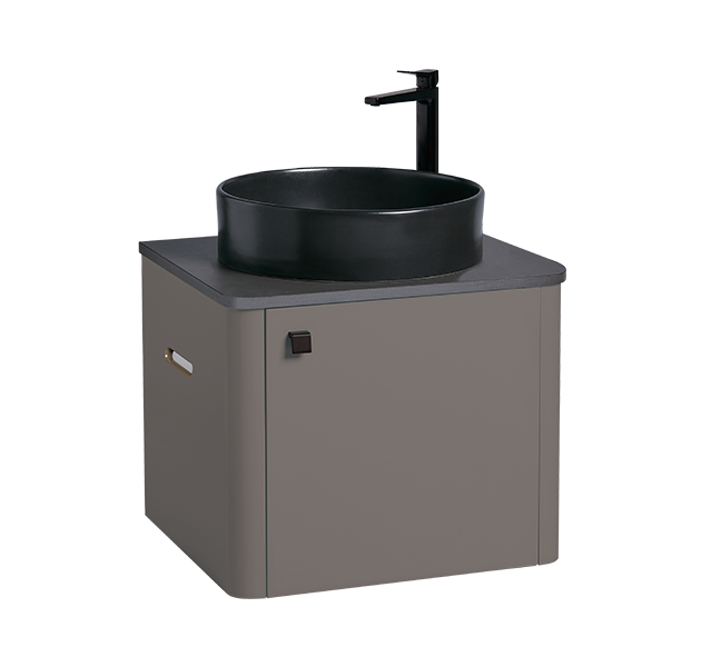 訂製檯面式臉盆盆櫃組L6080 WB13-60S H60-6 018 F8280L - OVOtoilet 京